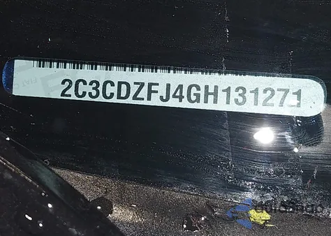 2016 Dodge Challenger R/T Scat Pack z USA, uszkodzony, nr VIN 2C3CDZFJ4GH131271